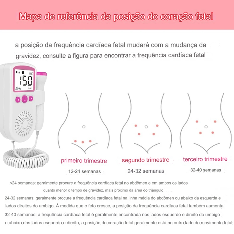 Monitor Fetal Doppler - Imagem 7